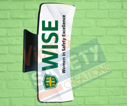 4in Hair Claw Clips-WISE (asst. colors) White Clip Hair Accessories