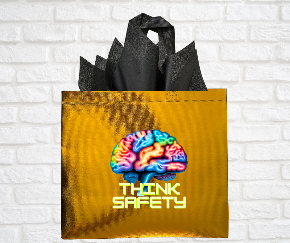 Gift Bags (Asst. Colors & Sizes)-Think Safety