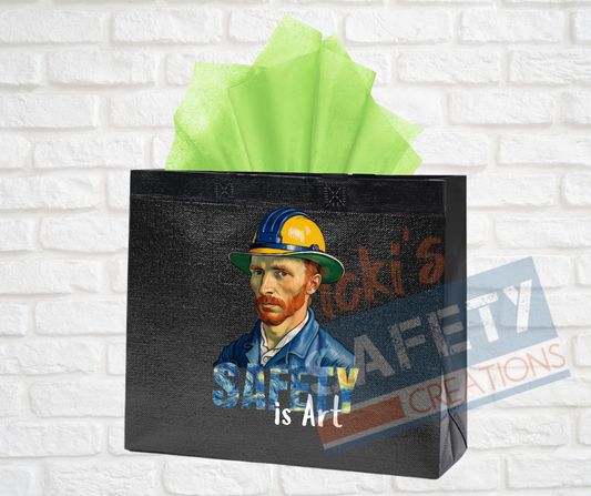 Gift Bags (Asst. Colors & Sizes)-Safety is Art