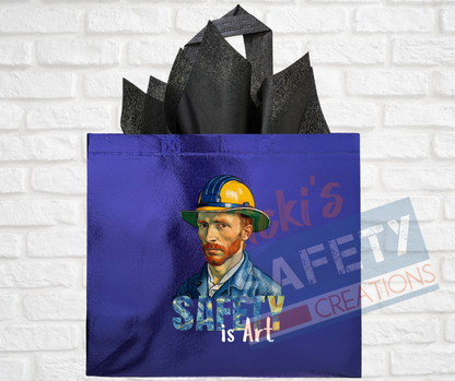 Gift Bags (Asst. Colors & Sizes)-Safety is Art