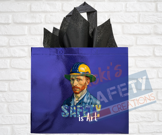 Gift Bags (Asst. Colors & Sizes)-Safety is Art