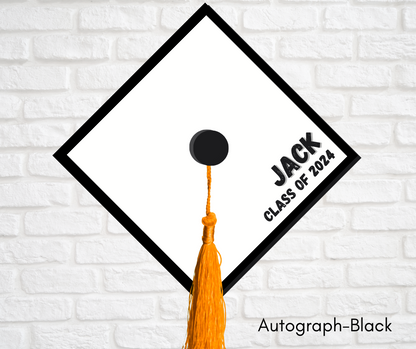 Grad Cap Topper - Autograph Topper