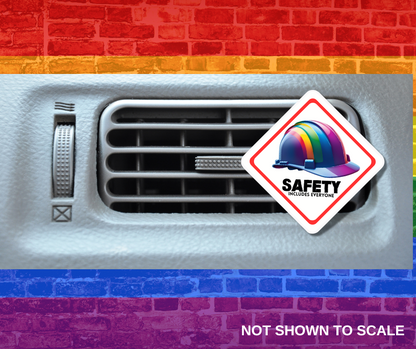 Car Vent Clip - Safety Includes Everyone (asst. designs)