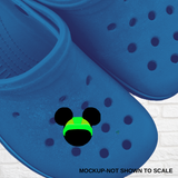 Shoe Charms-HARD HAT MOUSE HEAD