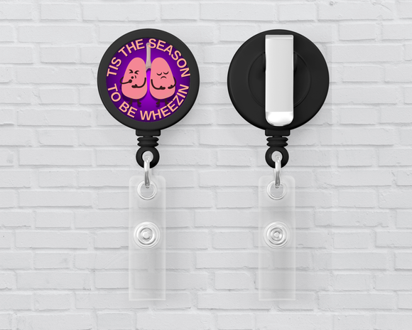 Basic Badge Reels - Sneezin' Wheezin'