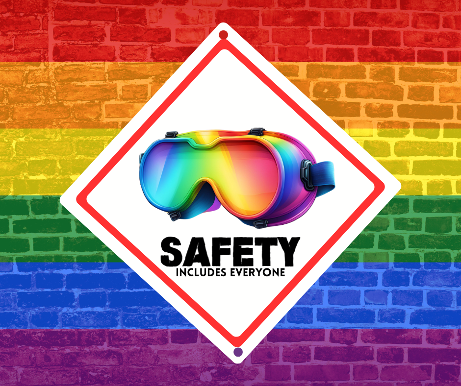 12’’X12’’ Aluminum Diamond Sign-Safety Includes Everyone (asst. designs) Eye Protection Signage