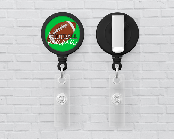 Basic Badge Reels - Football... (mama, nana, etc)