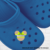 Shoe Charms-TURNOUT GEAR MOUSE HEAD