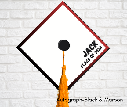 Grad Cap Topper - Autograph Topper