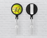 Basic Badge Reels - Softball... (mama, nana, etc)