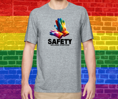 Gildan Adult Performance T-Shirt - Safety Includes Everyone (Asst. Designs)