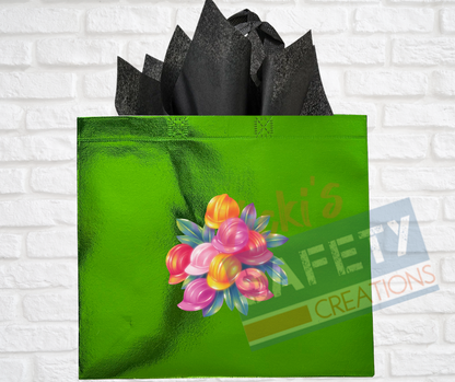 Gift Bags (Asst. Colors & Sizes)-Hard Hat Bouquet