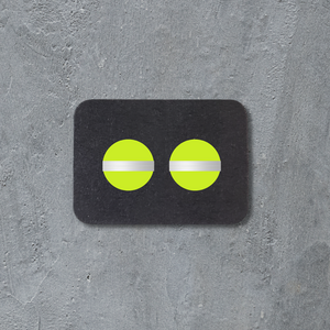 Stud Earrings - Hi-Vis Rounds