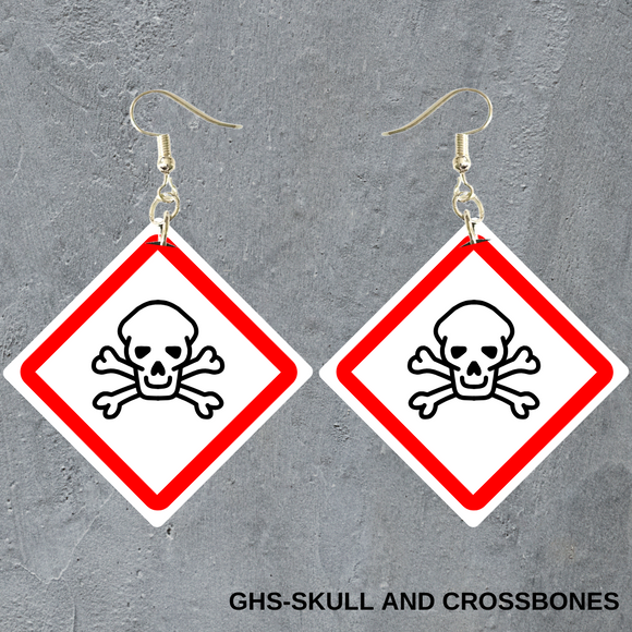 GHS Skull & Crossbones Dangles