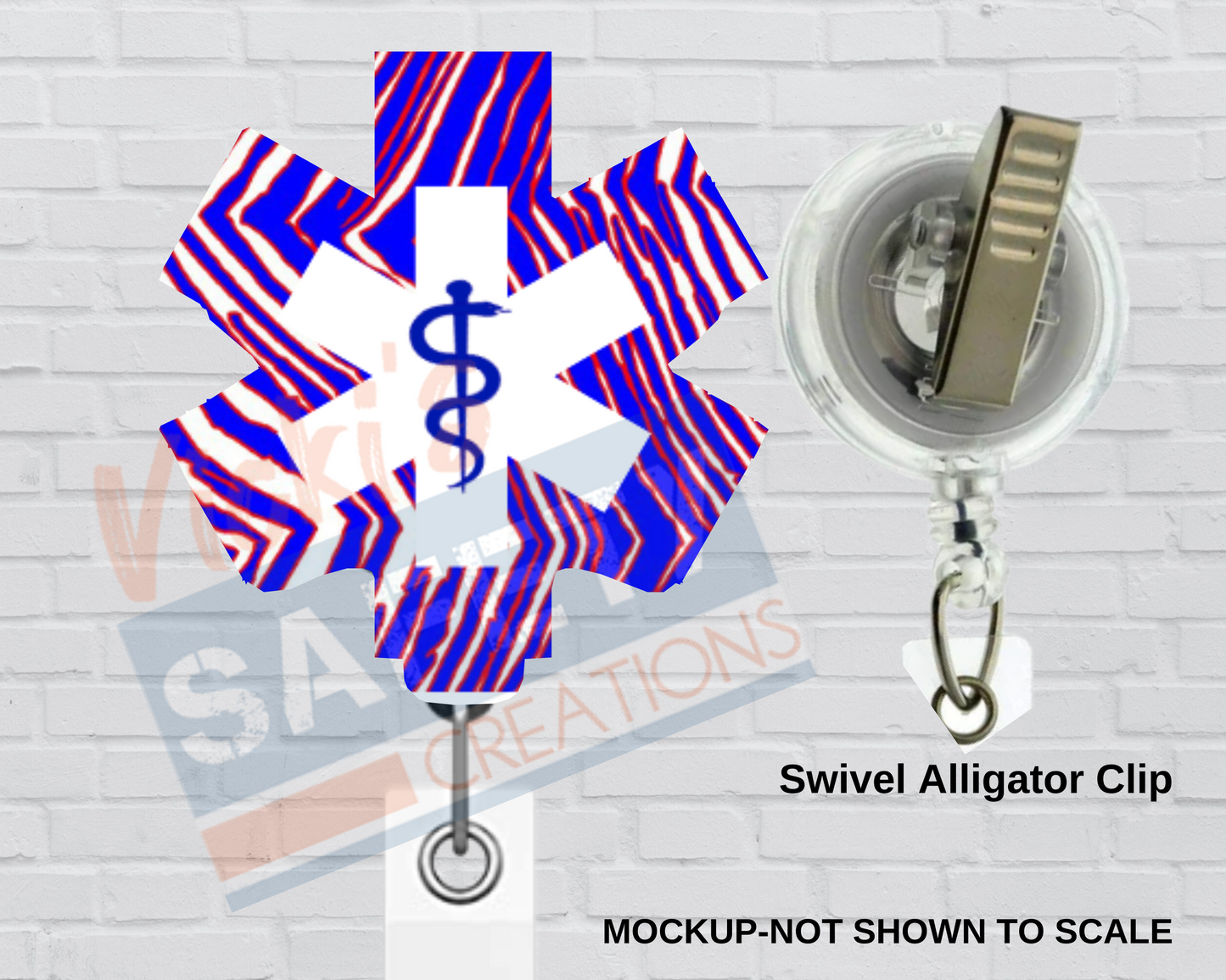 Di-cut Badge Reels-Buffalo Bills Inspired Star of Life