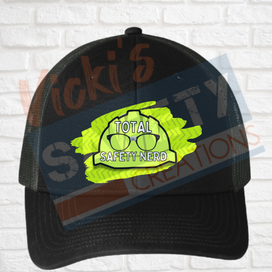 Unisex Retro Trucker Cap-Safety Nerd (Asst. Colors)