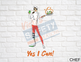 8x12 Aluminum Sign-Yes I Can Collection (Asst. Designs)