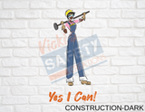 8x12 Aluminum Sign-Yes I Can Collection (Asst. Designs)