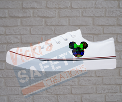 Low-top Canvas Shoes-SAFETY Mouse