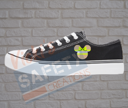 Low-top Canvas Shoes -Turnout Gear Mouse