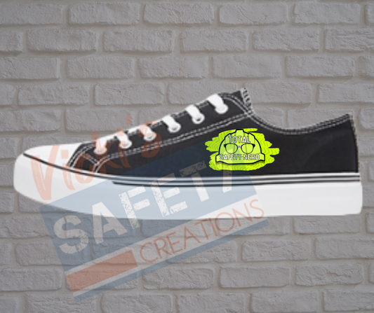 Adult low top Canvas Sneakers-Total Safety Nerd
