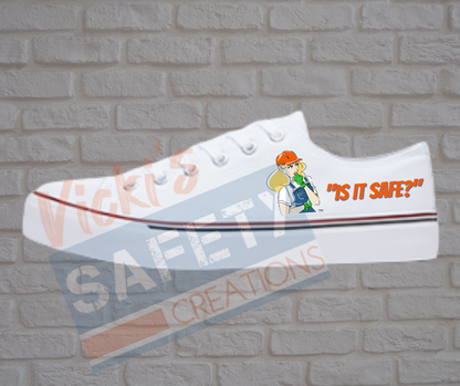 Adult low top Canvas Sneakers-Is is safe?