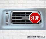 Car Vent Clip - STOP Sign