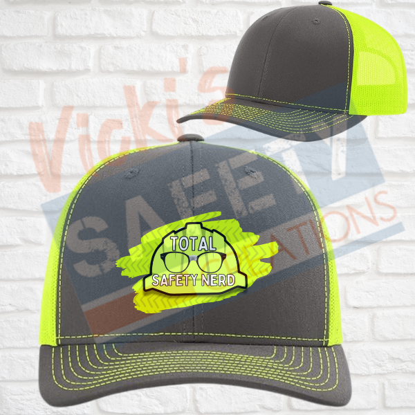 Unisex Retro Trucker Cap-Safety Nerd (Asst. Colors)