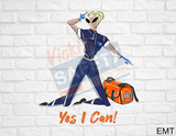 8x12 Aluminum Sign-Yes I Can Collection (Asst. Designs)