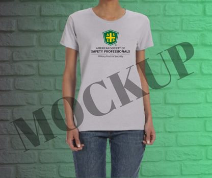 Woman's Basic Crew Neck t-shirt-Military Practice Specialty