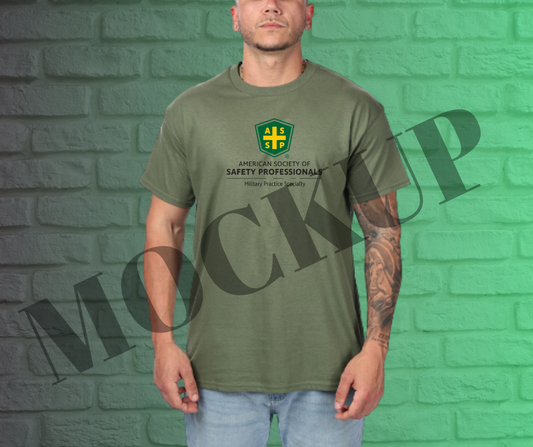 Adult Basic Crew Neck t-shirt-Military Practice Specialty