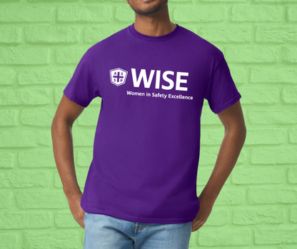 Basic Adult Unisex Cotton T-shirt, up to 5X (Asst Colors)-WISE