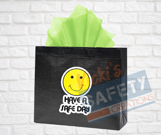 Gift Bags (Asst. Colors & Sizes)-Have a safe day