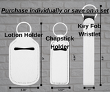 Key fob Accessory Set (3 piece set)-Safety Vest