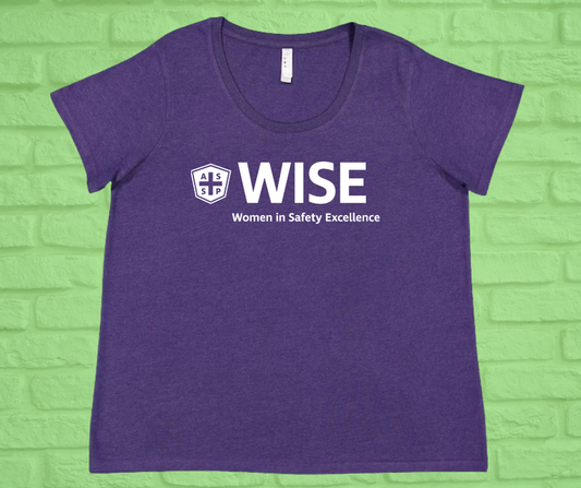 Women's Curvy Fine Jersey T-Shirt (Crew or V-Neck)-WISE