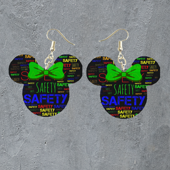 Safety mouse head Dangles