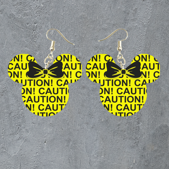 CAUTION mouse head Dangles