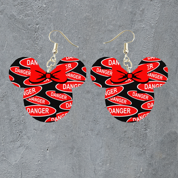 DANGER mouse head Dangles