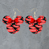 DANGER mouse head Dangles