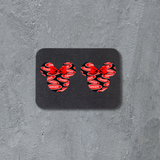 Stud Earrings - DANGER mouse head