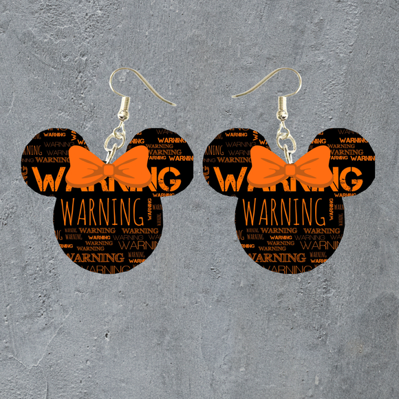 WARNING mouse head Dangles