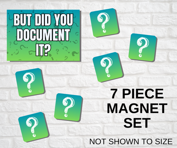 Magnet Set-Did you document Set