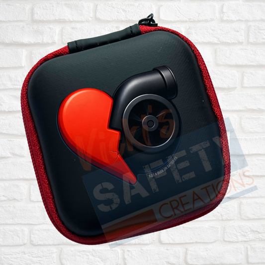 Mini Compact Storage Hard Case-Keep on beating on