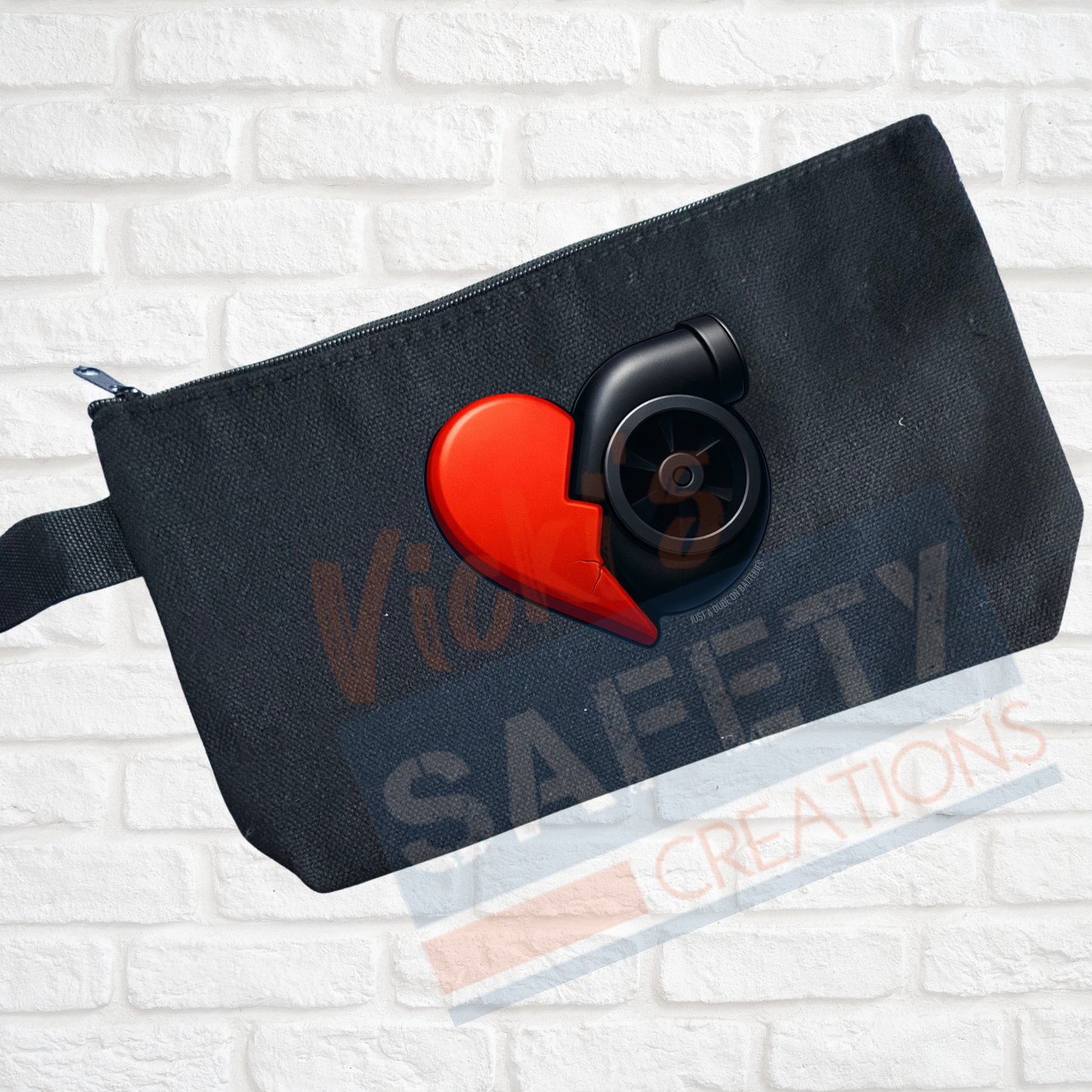 Multi-Purpose Canvas Pouch-Keep on beating on