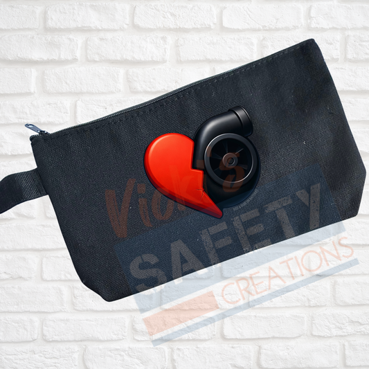 Multi-Purpose Canvas Pouch-Keep on beating on