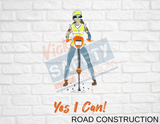 8x12 Aluminum Sign-Yes I Can Collection (Asst. Designs)