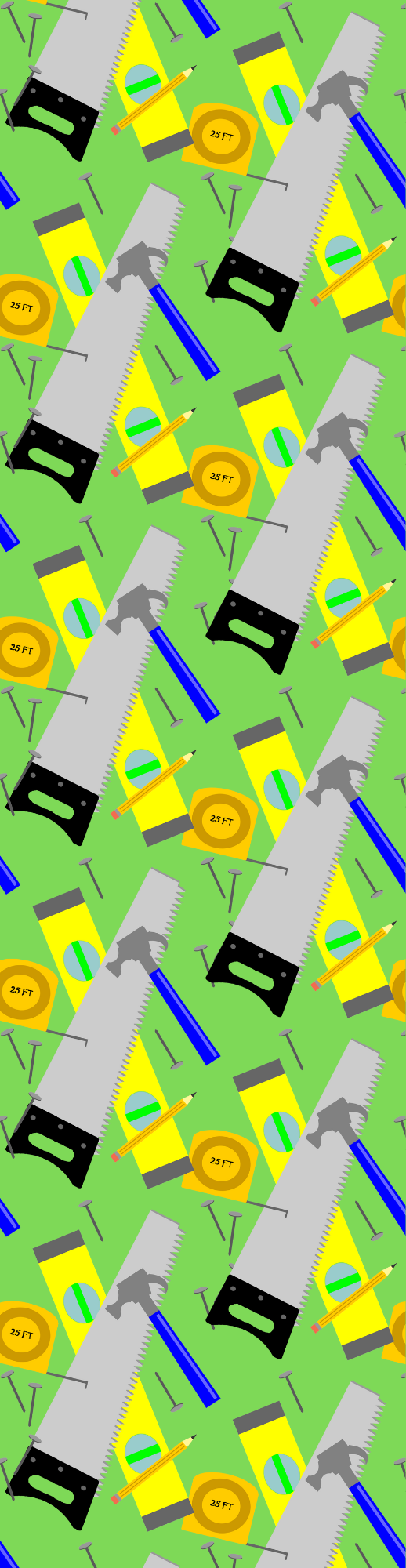 Crew Socks-Tool Pattern (asst. colors)