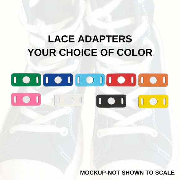 Shoe Charms Shoelace Adapters - (Asst Colors)