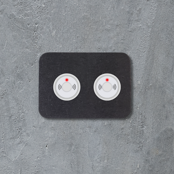 Stud Earrings - Smoke Alarm