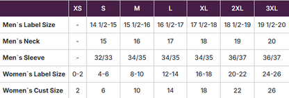 Ladies Tori Long Sleeve Twill-WISE **CLOSEOUT**